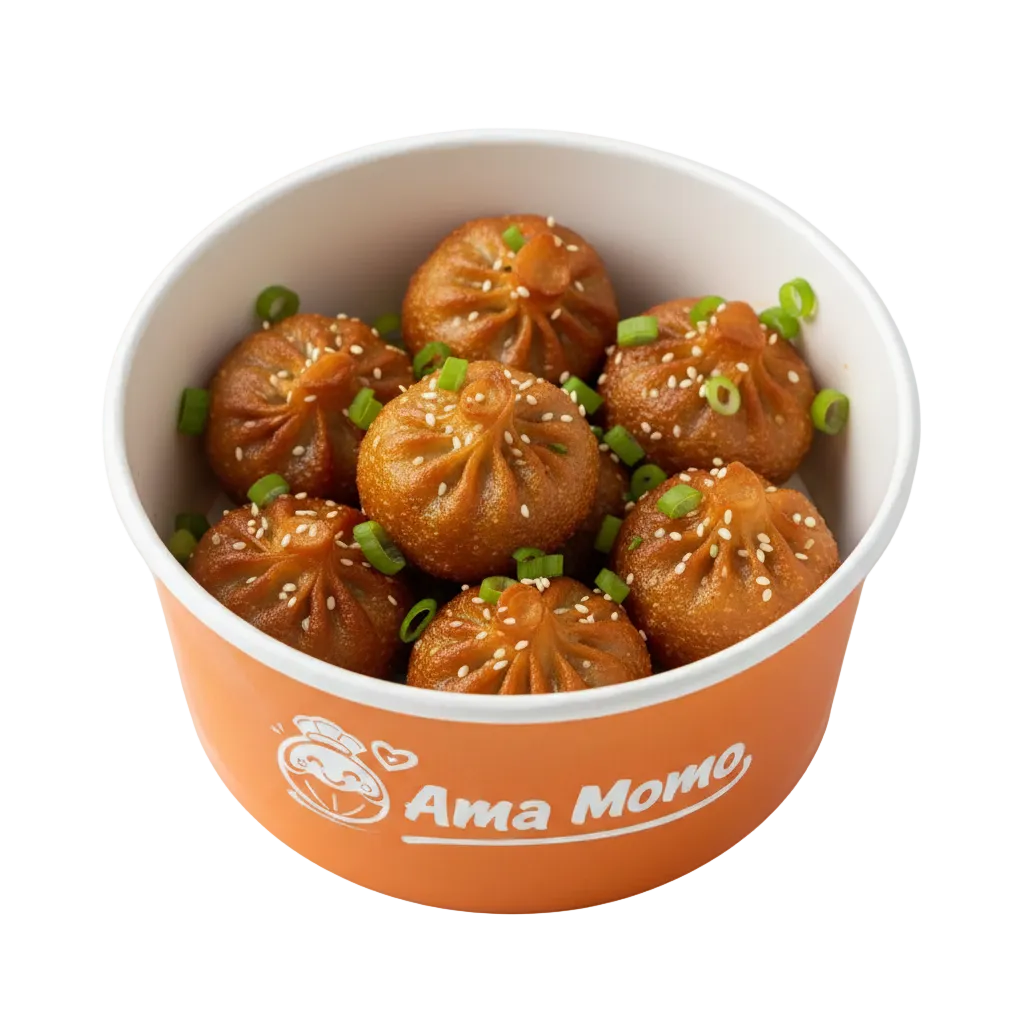 Fried Momo Clean Isolated